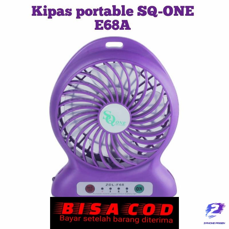 KIPAS MINI SQ ONE POWER BANK E68A